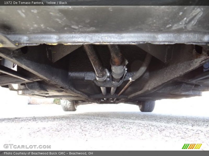 Undercarriage of 1972 Pantera 