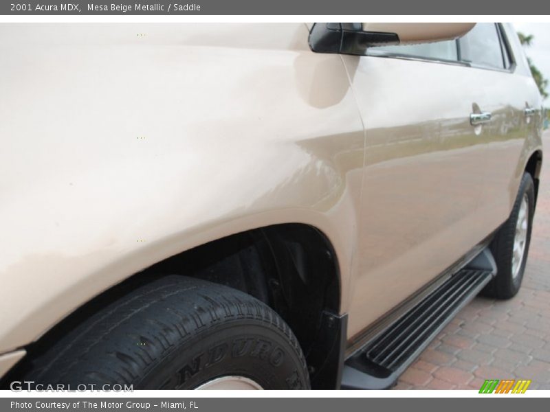 Mesa Beige Metallic / Saddle 2001 Acura MDX