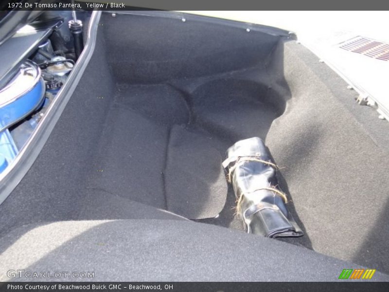 Rear Trunk - 1972 De Tomaso Pantera 