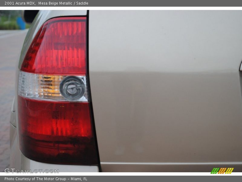Mesa Beige Metallic / Saddle 2001 Acura MDX