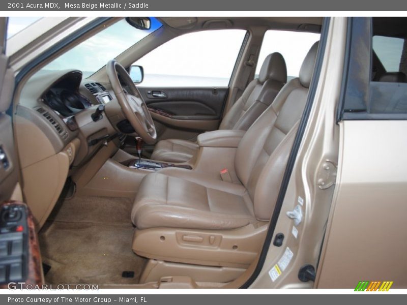 2001 MDX  Saddle Interior