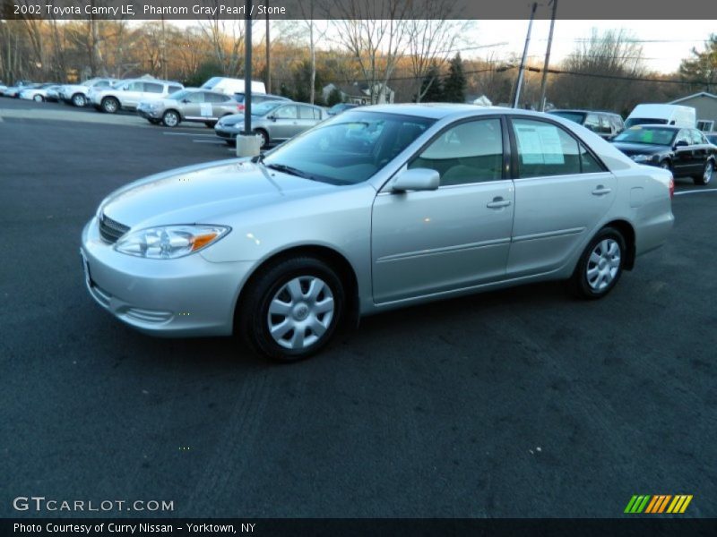 Phantom Gray Pearl / Stone 2002 Toyota Camry LE
