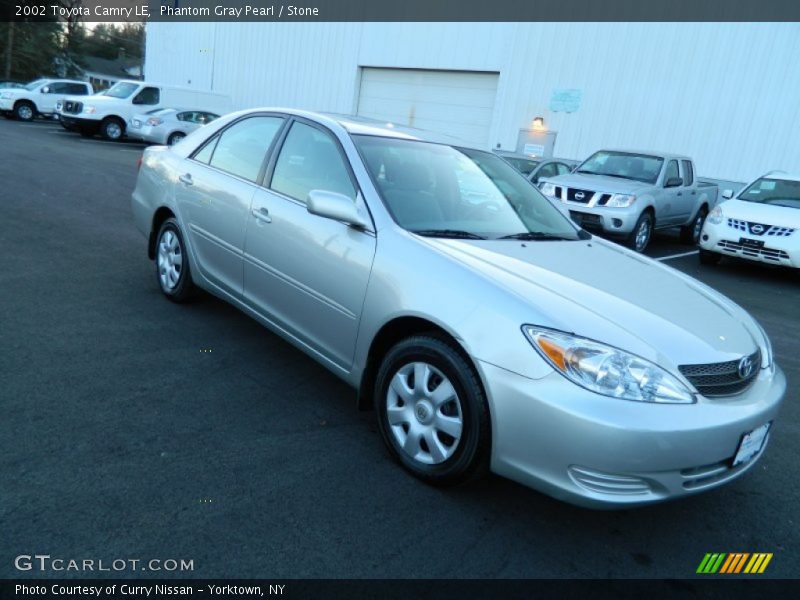 Phantom Gray Pearl / Stone 2002 Toyota Camry LE