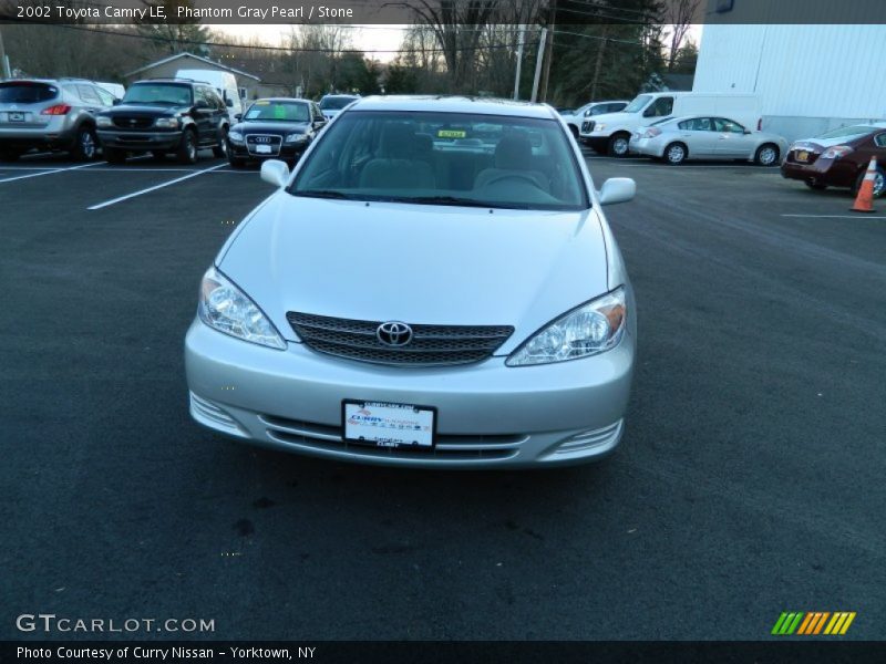 Phantom Gray Pearl / Stone 2002 Toyota Camry LE