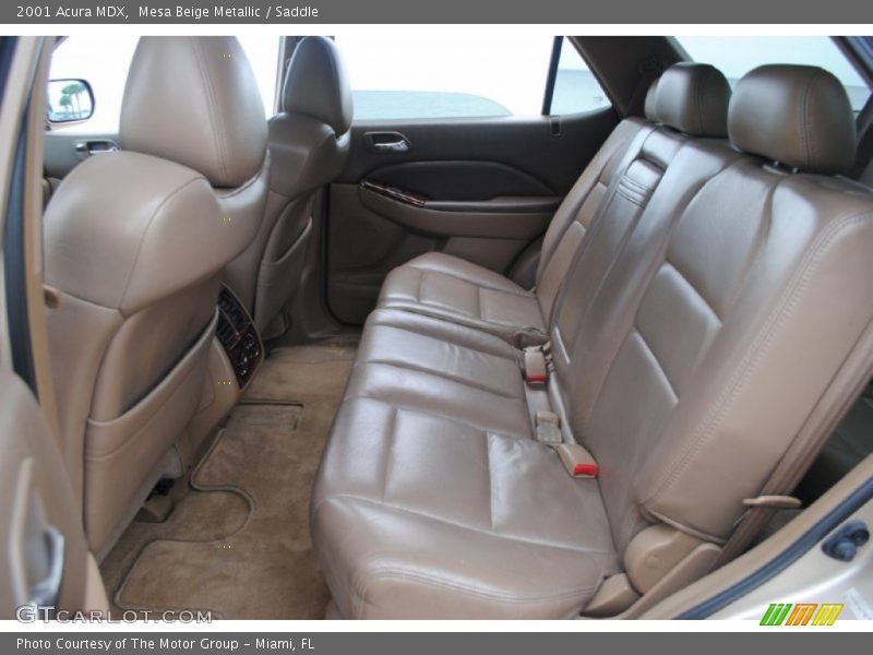  2001 MDX  Saddle Interior