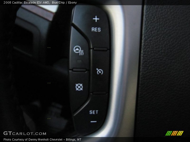 Blue Chip / Ebony 2008 Cadillac Escalade ESV AWD