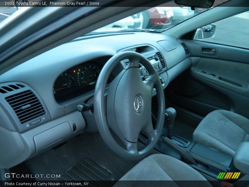 Phantom Gray Pearl / Stone 2002 Toyota Camry LE