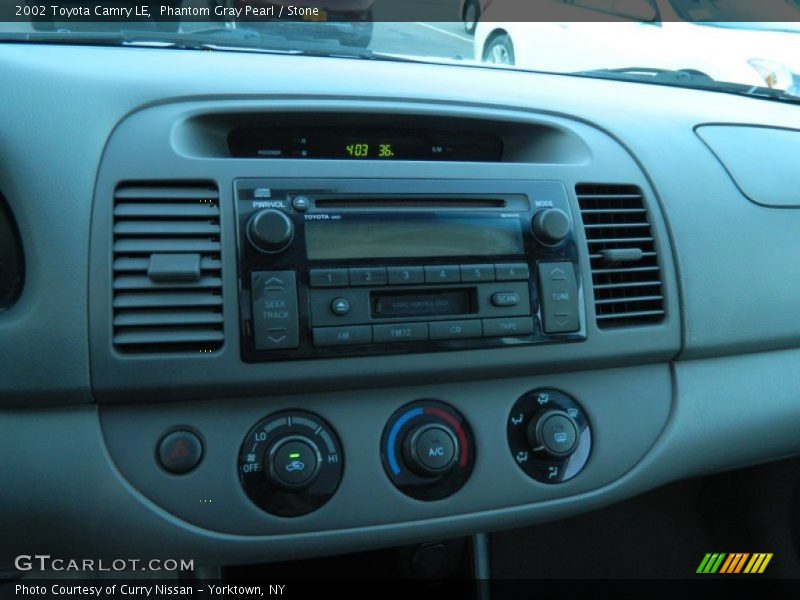 Phantom Gray Pearl / Stone 2002 Toyota Camry LE