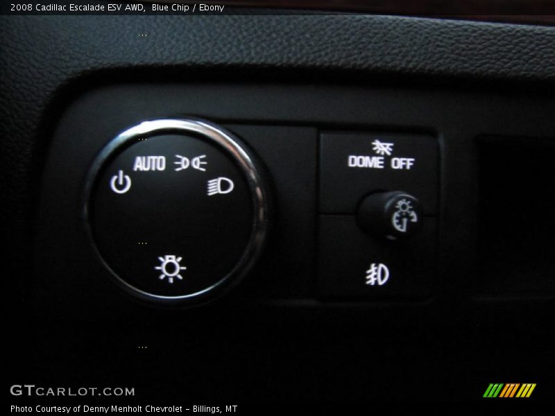 Blue Chip / Ebony 2008 Cadillac Escalade ESV AWD