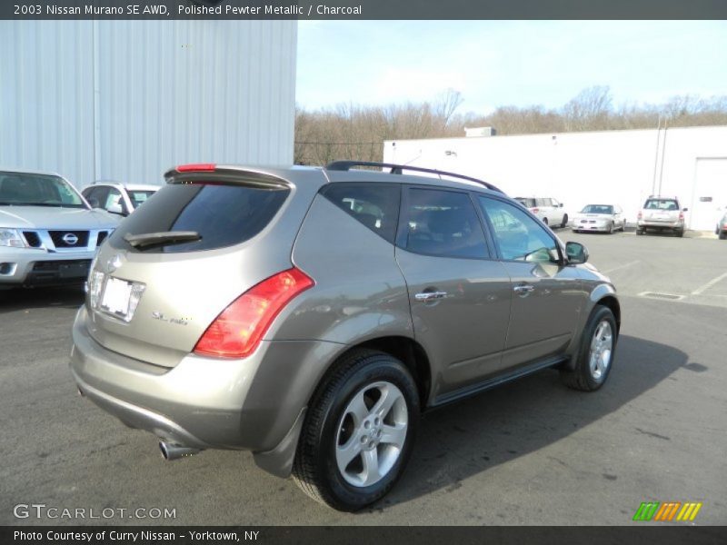 Polished Pewter Metallic / Charcoal 2003 Nissan Murano SE AWD