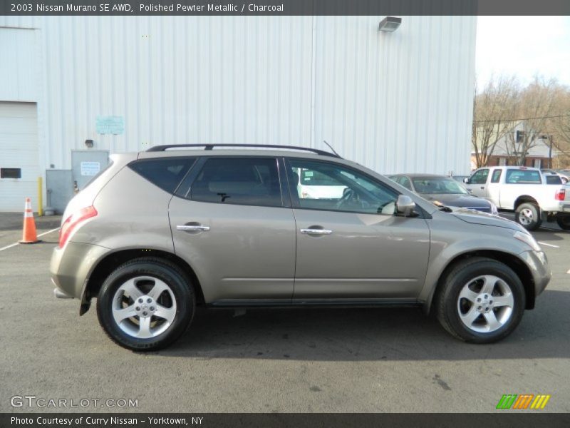 Polished Pewter Metallic / Charcoal 2003 Nissan Murano SE AWD