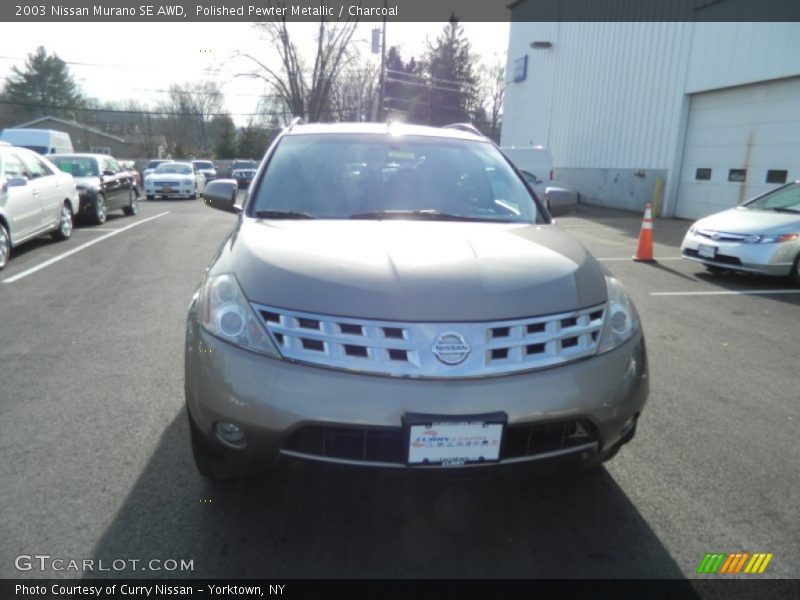 Polished Pewter Metallic / Charcoal 2003 Nissan Murano SE AWD
