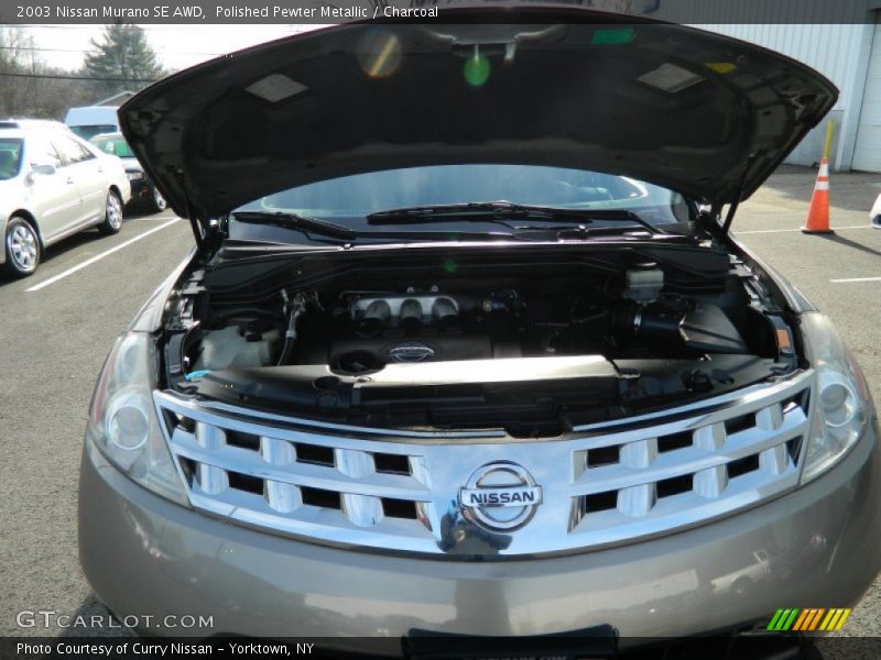 Polished Pewter Metallic / Charcoal 2003 Nissan Murano SE AWD