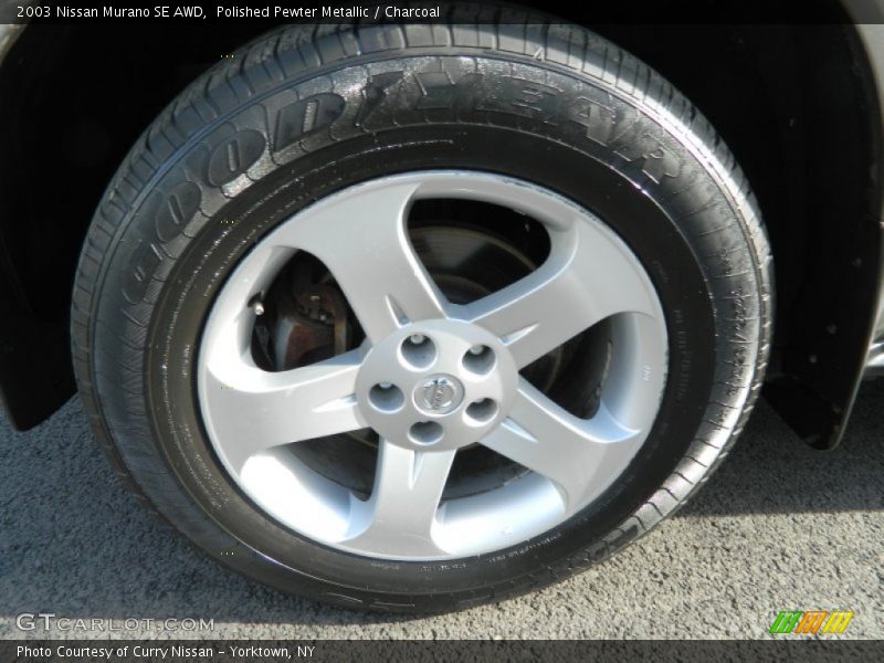 Polished Pewter Metallic / Charcoal 2003 Nissan Murano SE AWD
