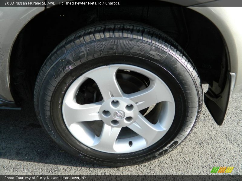 Polished Pewter Metallic / Charcoal 2003 Nissan Murano SE AWD