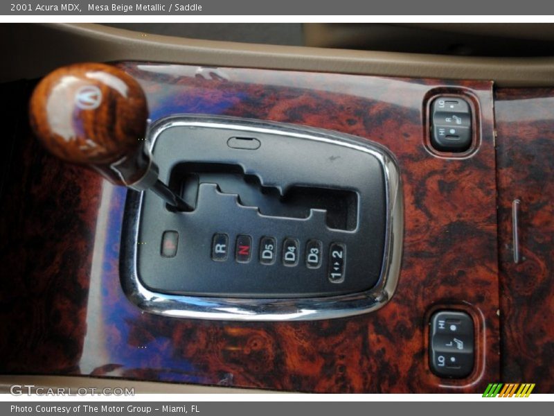  2001 MDX  5 Speed Automatic Shifter