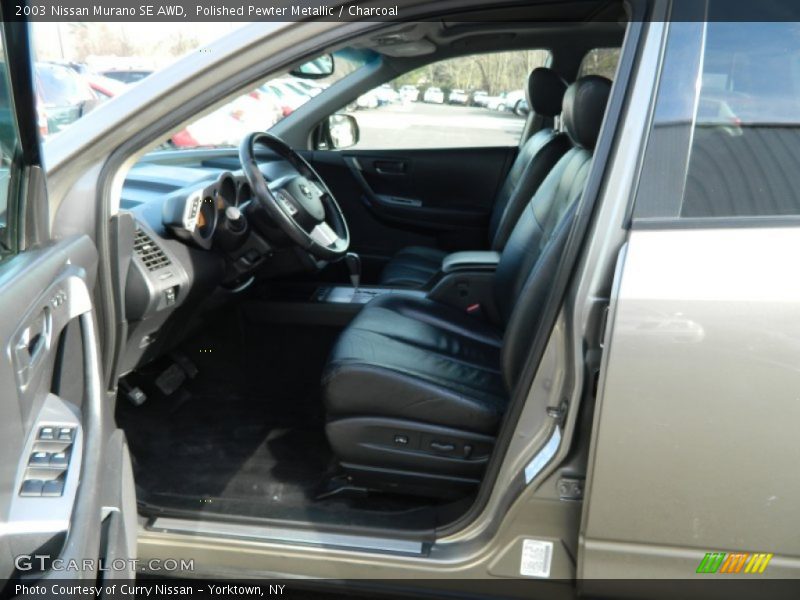 Polished Pewter Metallic / Charcoal 2003 Nissan Murano SE AWD
