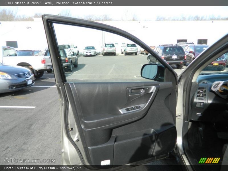 Polished Pewter Metallic / Charcoal 2003 Nissan Murano SE AWD