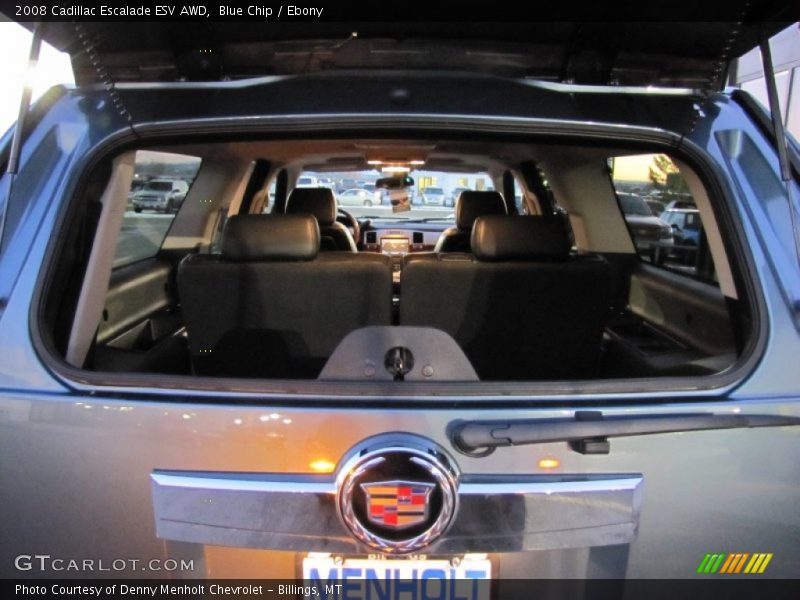 Blue Chip / Ebony 2008 Cadillac Escalade ESV AWD