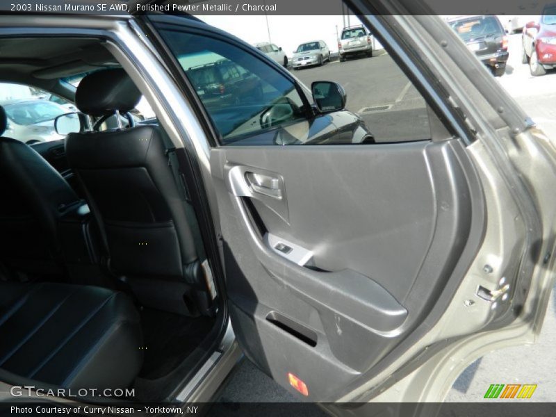 Polished Pewter Metallic / Charcoal 2003 Nissan Murano SE AWD