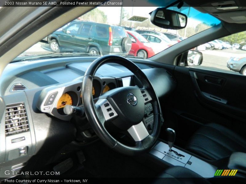 Polished Pewter Metallic / Charcoal 2003 Nissan Murano SE AWD