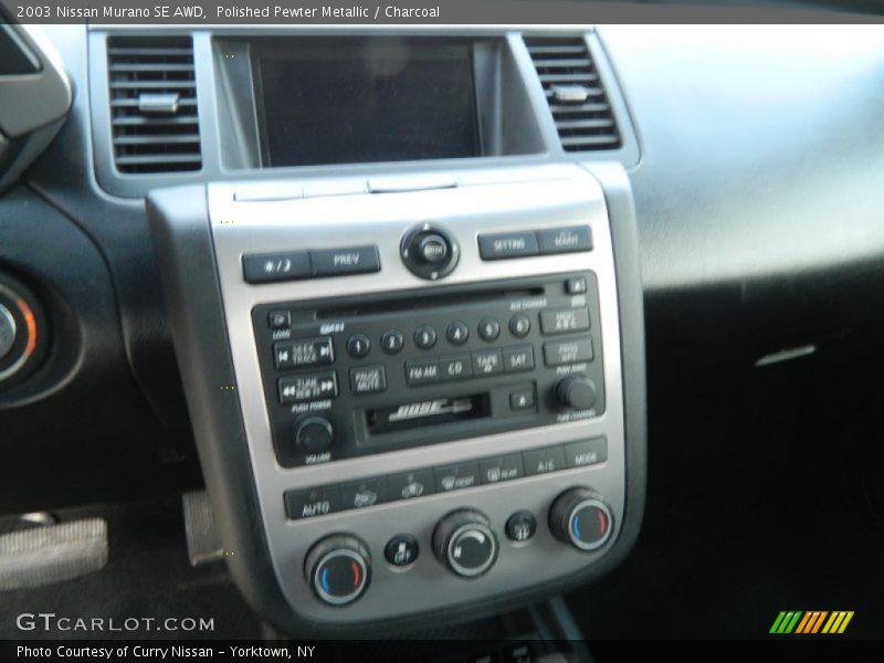 Polished Pewter Metallic / Charcoal 2003 Nissan Murano SE AWD