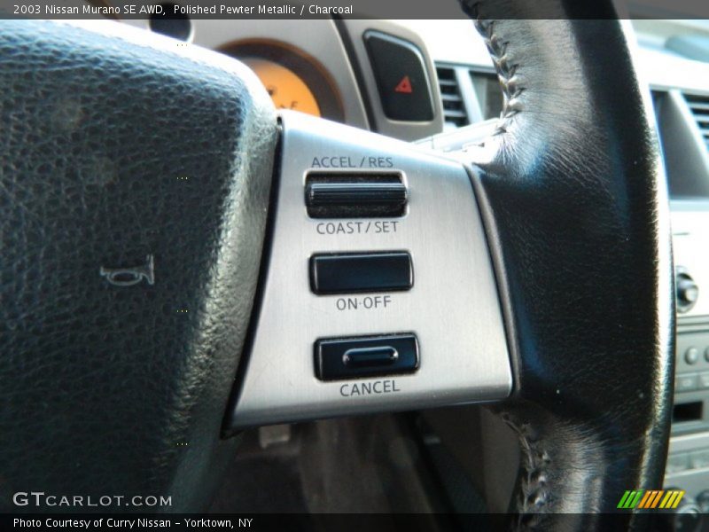 Polished Pewter Metallic / Charcoal 2003 Nissan Murano SE AWD