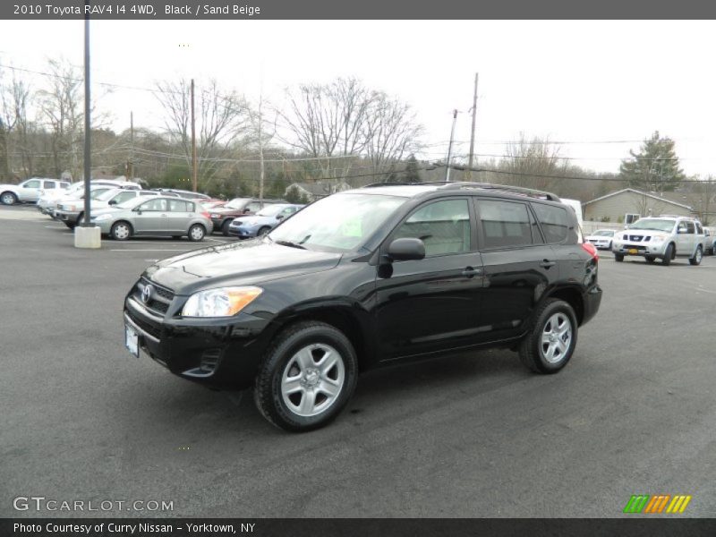 Black / Sand Beige 2010 Toyota RAV4 I4 4WD