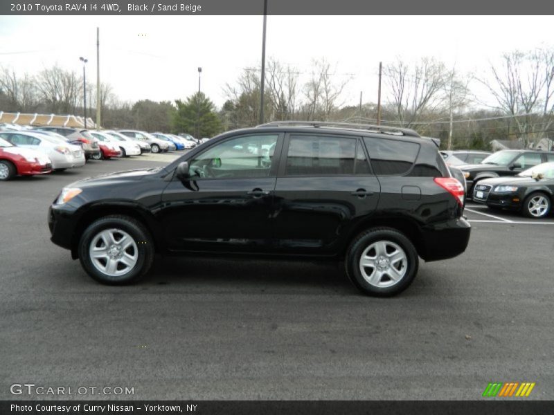 Black / Sand Beige 2010 Toyota RAV4 I4 4WD