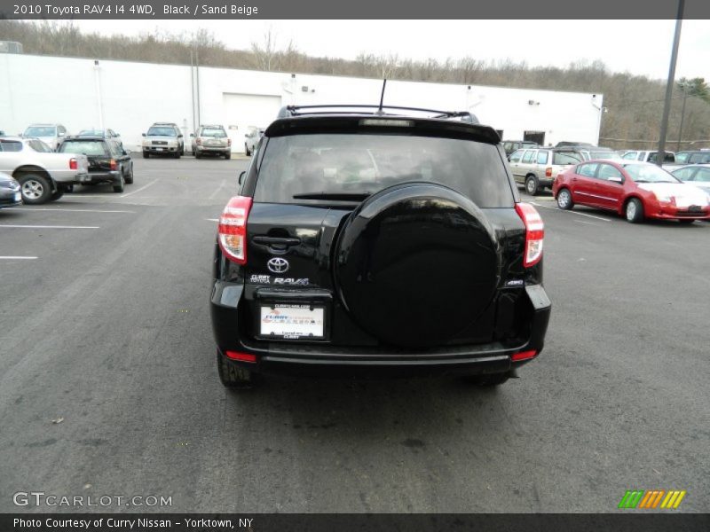 Black / Sand Beige 2010 Toyota RAV4 I4 4WD