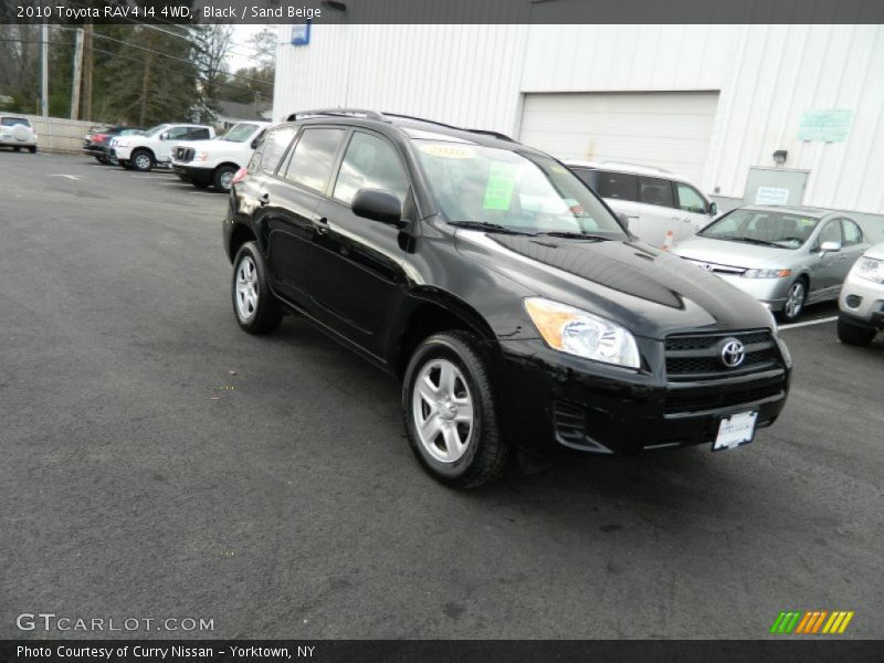 Black / Sand Beige 2010 Toyota RAV4 I4 4WD