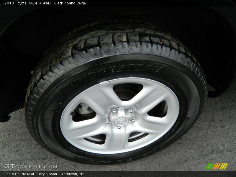 Black / Sand Beige 2010 Toyota RAV4 I4 4WD