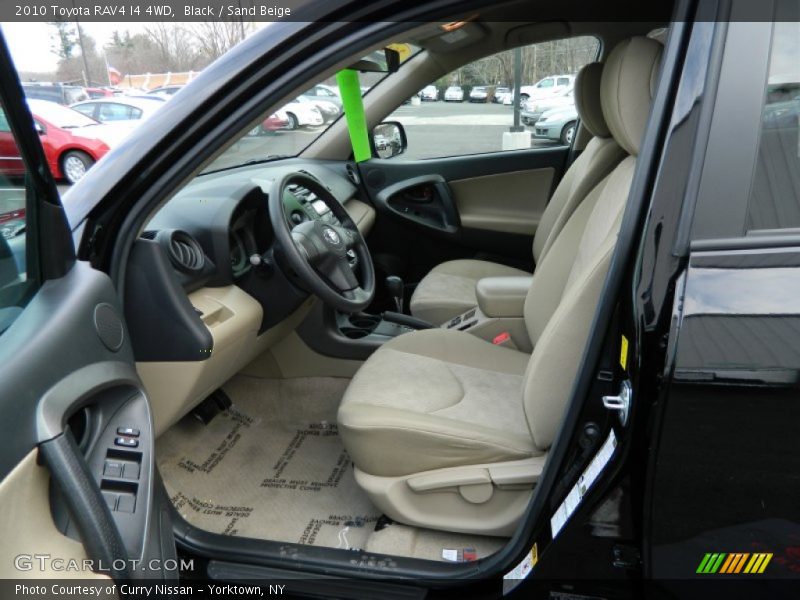 Black / Sand Beige 2010 Toyota RAV4 I4 4WD