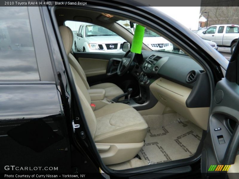 Black / Sand Beige 2010 Toyota RAV4 I4 4WD