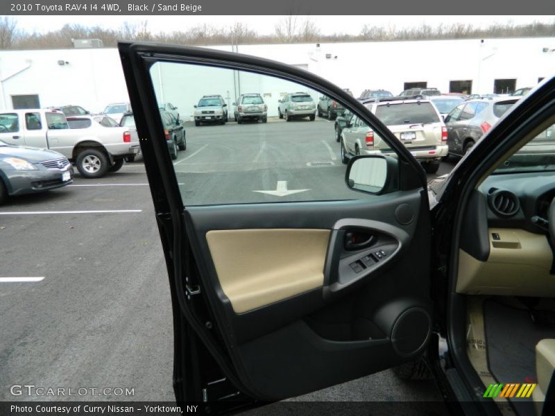 Black / Sand Beige 2010 Toyota RAV4 I4 4WD