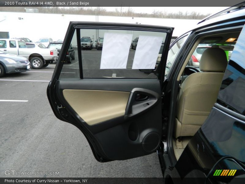 Black / Sand Beige 2010 Toyota RAV4 I4 4WD