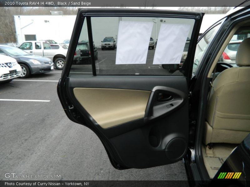 Black / Sand Beige 2010 Toyota RAV4 I4 4WD