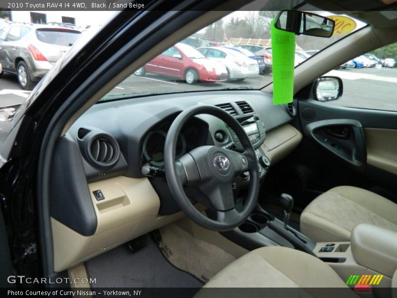 Black / Sand Beige 2010 Toyota RAV4 I4 4WD