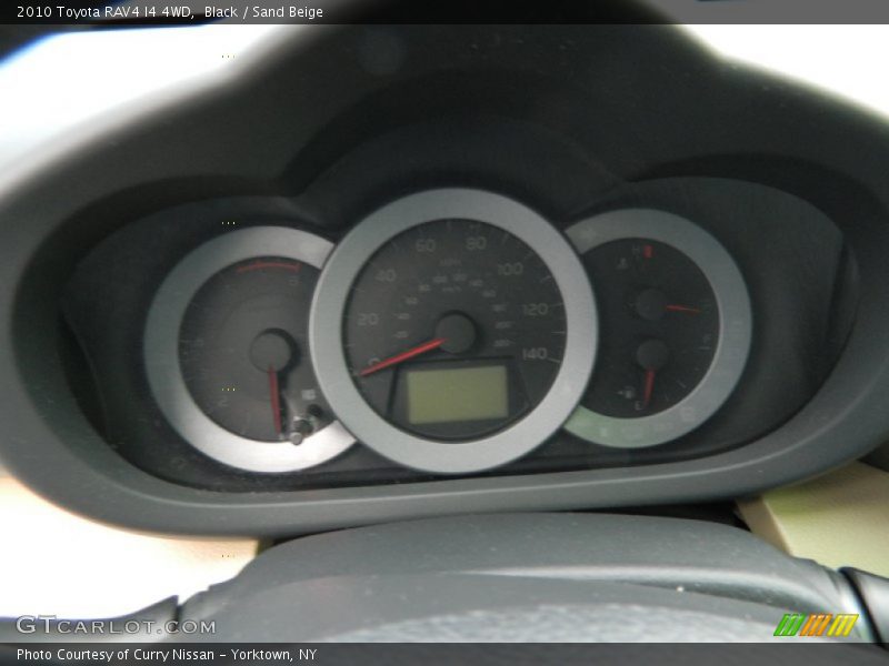 Black / Sand Beige 2010 Toyota RAV4 I4 4WD