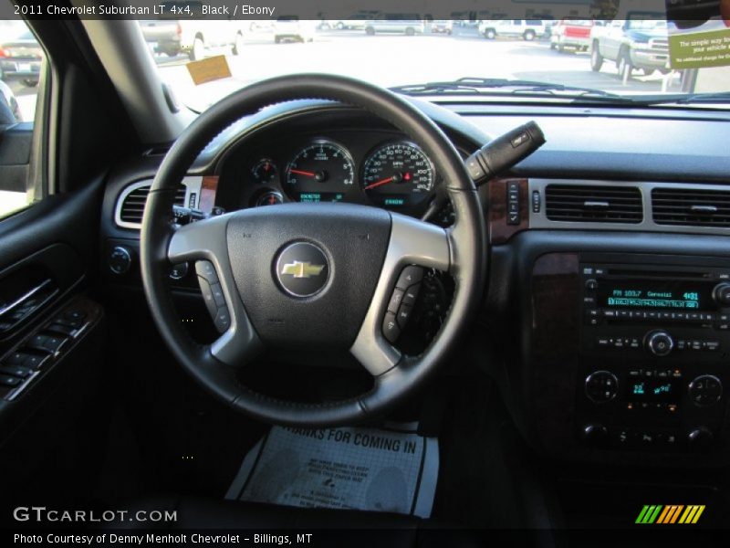 Black / Ebony 2011 Chevrolet Suburban LT 4x4