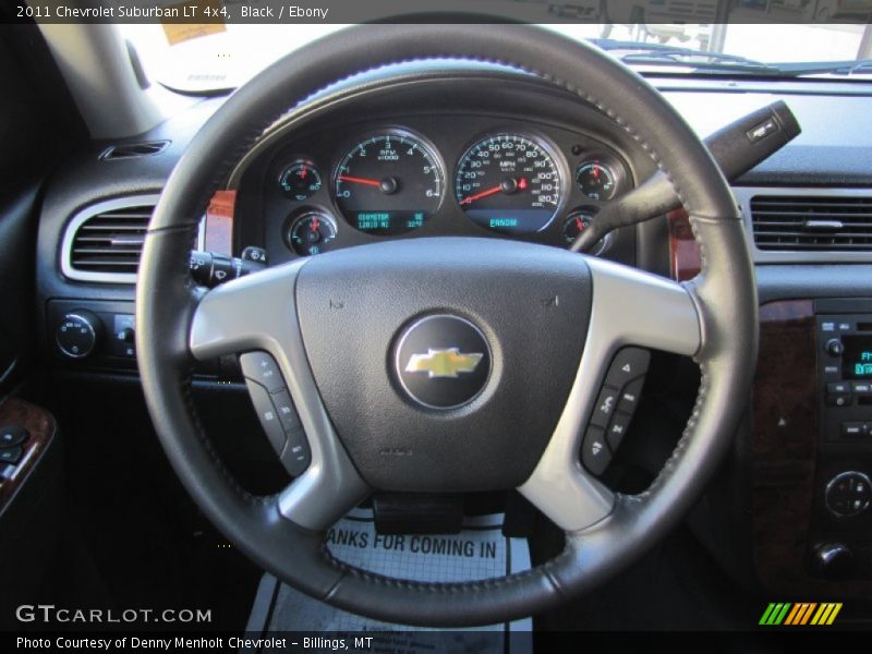 Black / Ebony 2011 Chevrolet Suburban LT 4x4