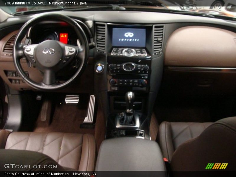 Midnight Mocha / Java 2009 Infiniti FX 35 AWD