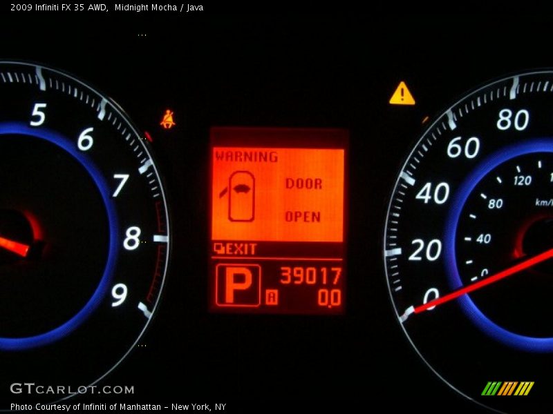 Midnight Mocha / Java 2009 Infiniti FX 35 AWD