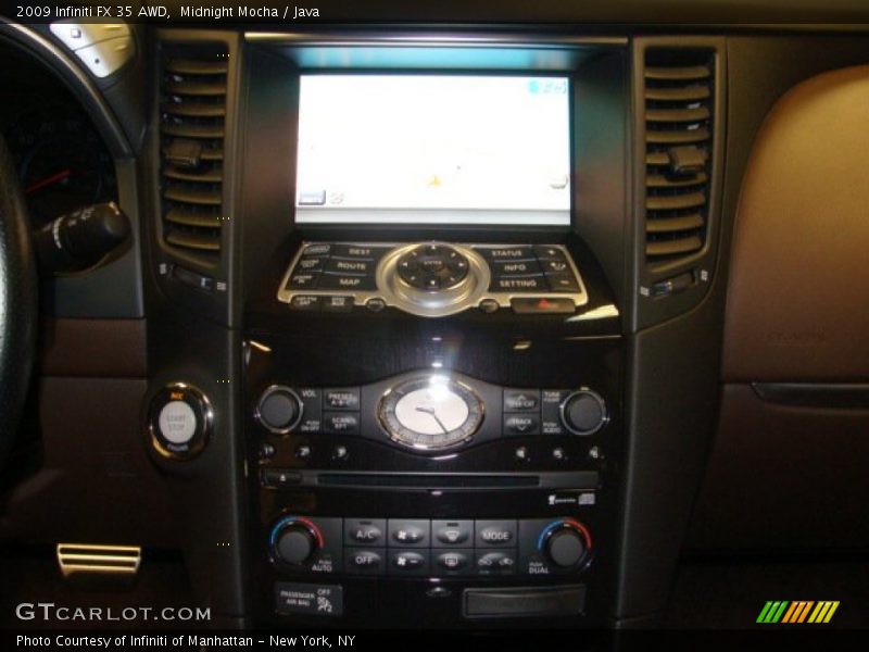 Midnight Mocha / Java 2009 Infiniti FX 35 AWD