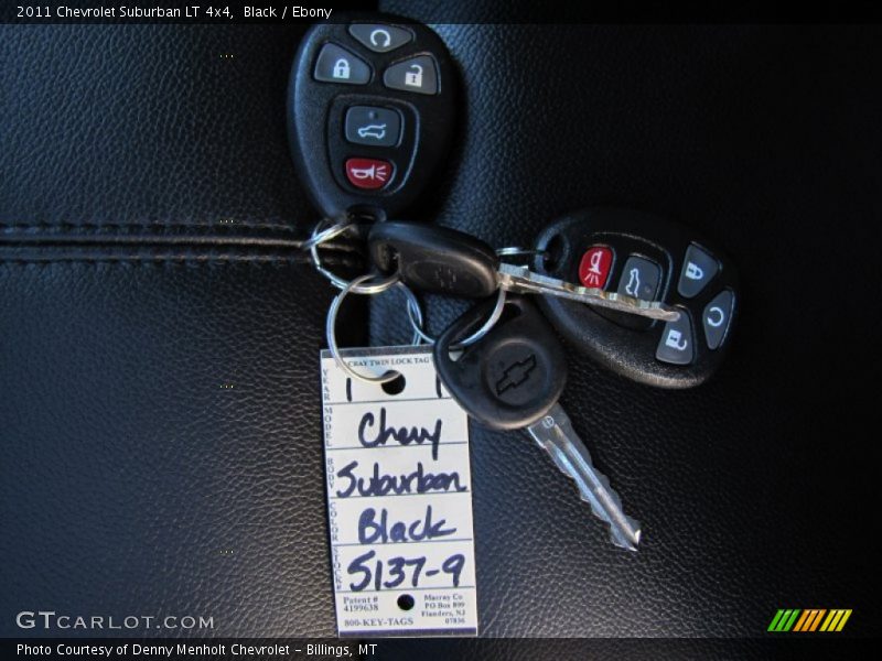 Black / Ebony 2011 Chevrolet Suburban LT 4x4