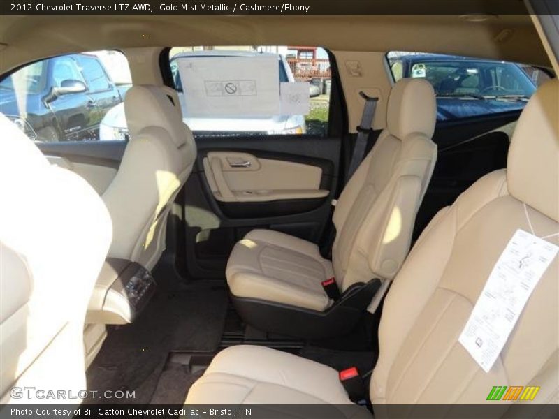 Gold Mist Metallic / Cashmere/Ebony 2012 Chevrolet Traverse LTZ AWD