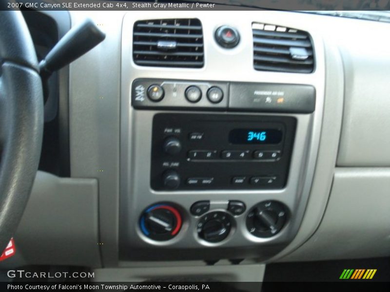 Stealth Gray Metallic / Pewter 2007 GMC Canyon SLE Extended Cab 4x4