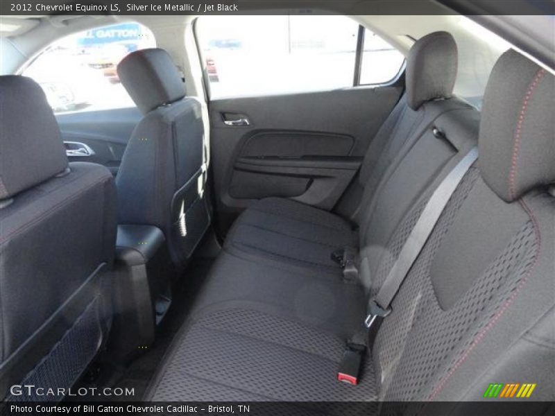 Silver Ice Metallic / Jet Black 2012 Chevrolet Equinox LS
