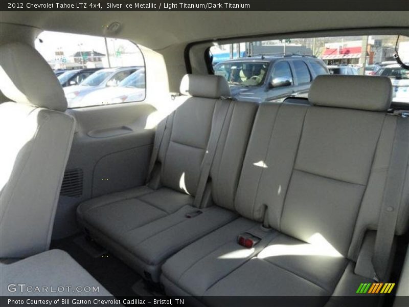 Silver Ice Metallic / Light Titanium/Dark Titanium 2012 Chevrolet Tahoe LTZ 4x4