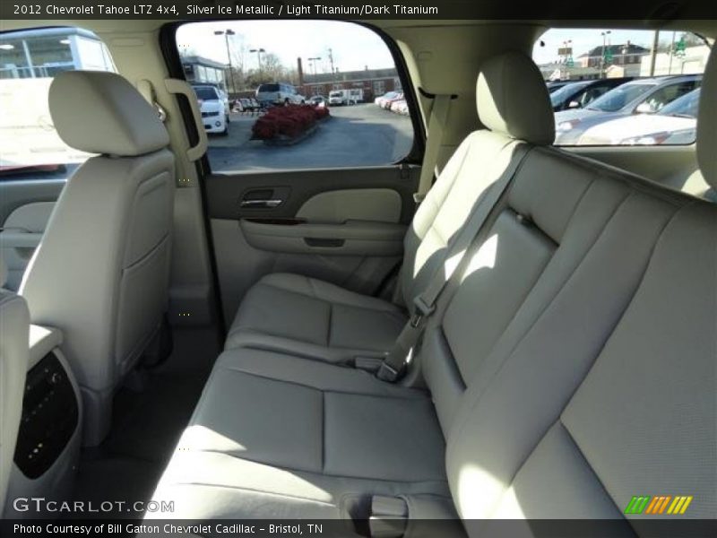 Silver Ice Metallic / Light Titanium/Dark Titanium 2012 Chevrolet Tahoe LTZ 4x4